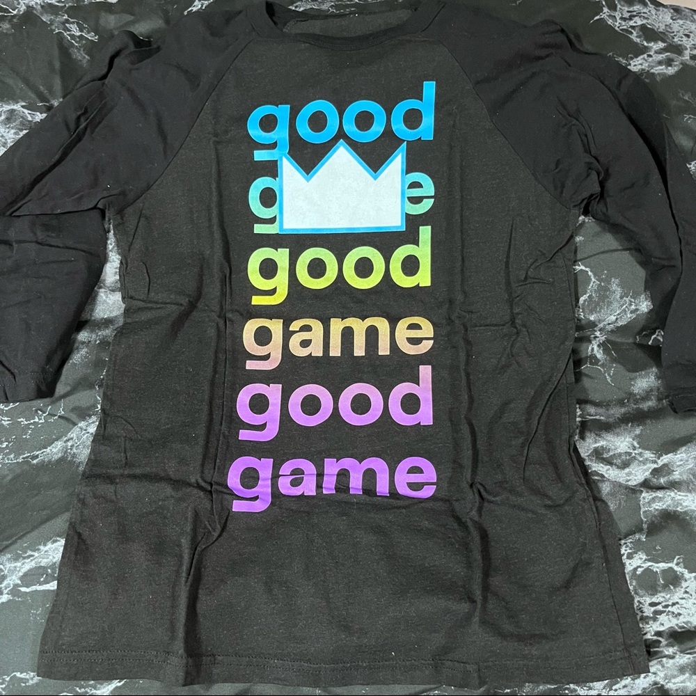 Twitch good game 3/4 sleeve tee